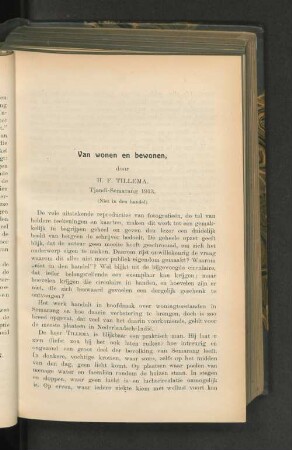 Weduwen en weezen van in dienst ompgekomen Ambtenaren van het Binnenlandsch Bestuur in Nederlandsch Indië, door W. F. L. Boissevain.