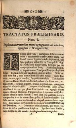 Vindicatio Contra Vindicias Sive Ad Vindicias Historicas Wilhelmi Ernesti Tenzelii Serenissimo Electori Saxoniae à Consiliis nuper & Historiis pro Hermanni Conringii Censura non ita pridem editas magnis rationum momentis fundata Responsio : Qua celebrium ceteroquin istorum Scriptorum multiplices in Re Historica, Diplomatica, Politica, Polemica Sacra, &c. Prolapsiones reteguntur. Veritas E Diverso oppugnati saepius Diplomatis Lindaviensis denuo astruitur