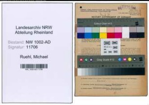 Entnazifizierung Michael Ruehl, geb. 04.06.1901 (Chordirektor)