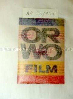 Aufkleber "ORWO FILM"