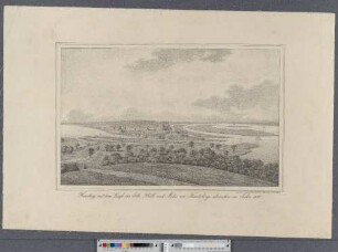 Hamburg mit dem Laufe der Elbe, Bille und Alster vom Feendsberge übersehen im Jahre 1150 (Hamburg's Vergangenheit in bildlichen Darstellungen ; I,7)