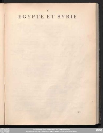 V Egypte Et Syrie