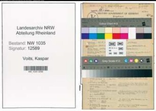 Entnazifizierung Kaspar Voits , geb. 29.10.1911 (Oberinspektor)