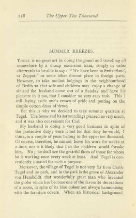 Summer breezes
