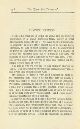 Summer breezes