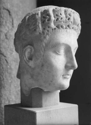 Kopf des Kaisers Konstantin der Große