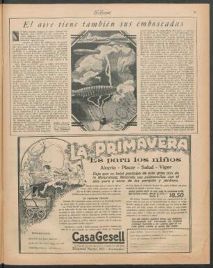 El aire tiene también sus emboscadas