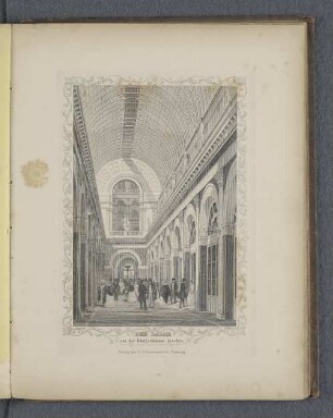 Der Bazar von der Königsstrasse gesehen.