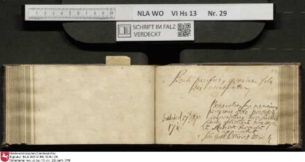 Stammbuch des Gottfried Crusius (Cruse) aus Stendal