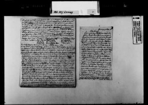 Schreiben von Adolph Vischer, Hornberg, an August Lamey: Patriotische Bestrebungen Moritz von Mohls.