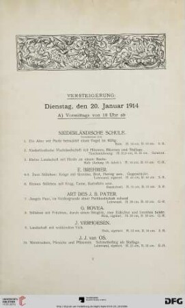 A) Vormittags von 10 Uhr ab (Nr. 1-182)