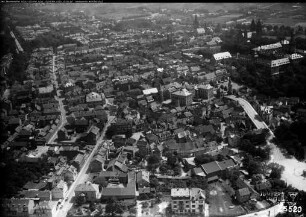 Bad Homburg v.d. Höhe, Innenstadt mit Schloss, Erlöserkirche und St. Marien