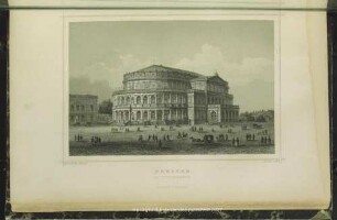 Dresden. Das Theatergebäude