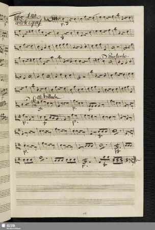 1065. Aria: Che farò senza Euridice / Gluck, W.