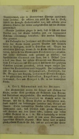 8. Der h. Athanasius und die Arianer