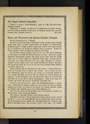 Sir Roger Casement hingerichtet.