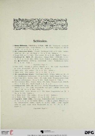 Schlesien (Nr. 1-108)