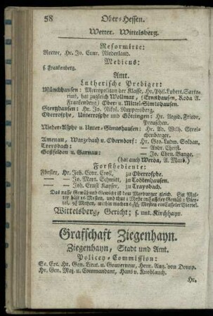 Grafschaft Ziegenhayn