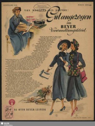 Von morgens bis abends : gut angezogen im Beyer Verwandlungskleid