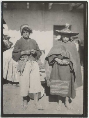 Quechua aus Tarabuco in Originaltracht