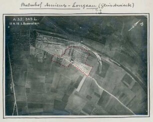Foto des Bahnhofs Amiens-Longueau (Luftbild)