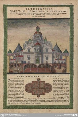 Orthographia Praecipuae Domus Arcis Uraniburgi...