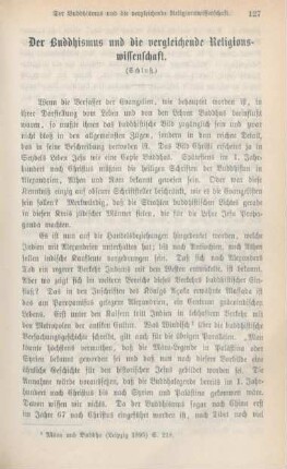 127-140 Der Buddhismus und die vergleichende Religionswissenschaft : Schluß