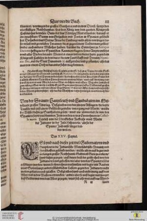 Das XXV. Capitel