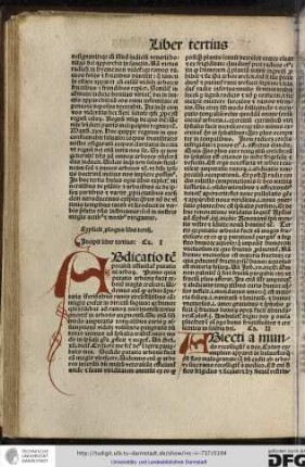 Incipit liber tertius, capitulum I.