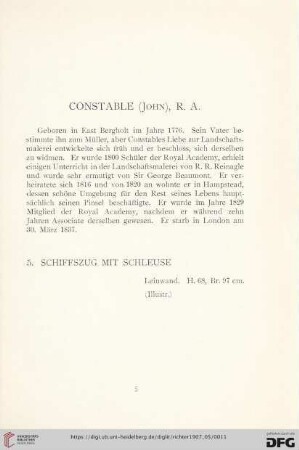 Constable (John), R.A. (Nr. 5-35)