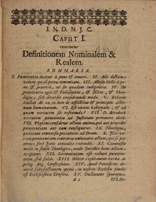 Discursus juris canonici de poenitentia ecclesiastica : von der Kirchen-Busse