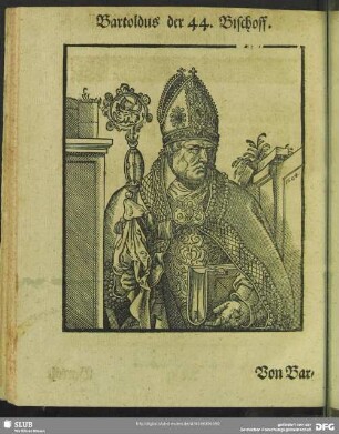 Bartoldus der 44. Bischoff