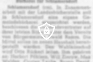 Bücherei für Schlamersdorf