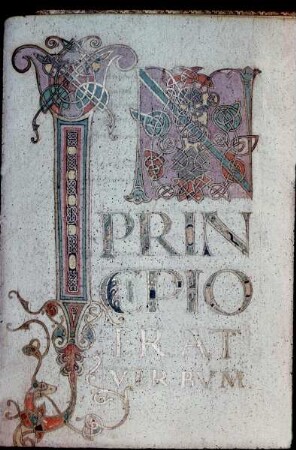 Evangeliar aus Blois — Beginn des Johannes-Evangeliums, Folio 177