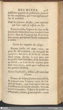 Pour les pauvres Artistes, pour empêcher que leurs vases se cassent au feu