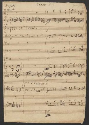 Konzerte; cemb, cor (2), strings; D-Dur; H 478; Wq 45