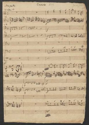 Konzerte; cemb, cor (2), strings; D-Dur; H 478; Wq 45