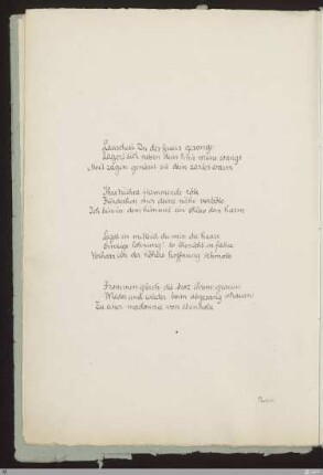 Lauschest du des feuers gesange : [SW II: H12(Pilgerfahrten)]; [SW II, S. 35/111]
