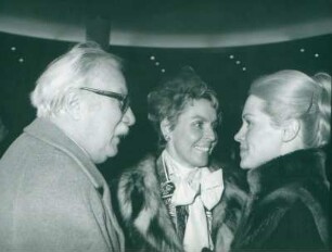 IFF 1978. Martin Held und Ehefrau Lore Hartling, Ilse Knapp