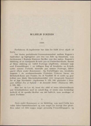 Wilhelm Dinesen (1845-1895)