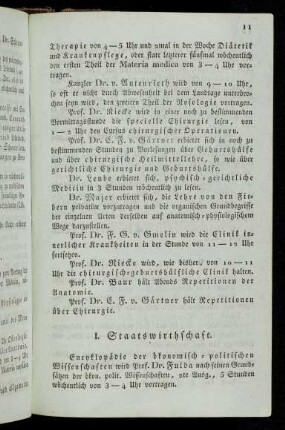 11-12, I. Staatswirthschaft