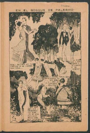 En el bosque de Palermo - [Cómic]