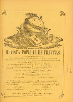 Ano 1, Num. 13, 24. Noviembre 1888