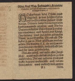 2r-4v, Röm. Keyserl. May. Ferdinandi II. Execution Schreiben...