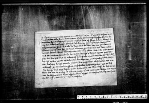 Der Hofrichter zu Rottweil gebietet Hans dem Kunner, Urteilsprecher des Hofgerichts, daß er Volkart von Ow genannt Wutfuß um 4000 fl. auf die Güter Graf Friedrichs d. Ä. von Zollern anleite.