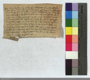 Bischof Konrad v. Osnabrück verleiht allen, welche die Elisabethkapelle zu Marburg besuchen u. beschenken, 40 Tage Ablaß.