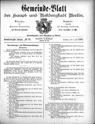 1888,28: No. 28, 8. Juli 1888