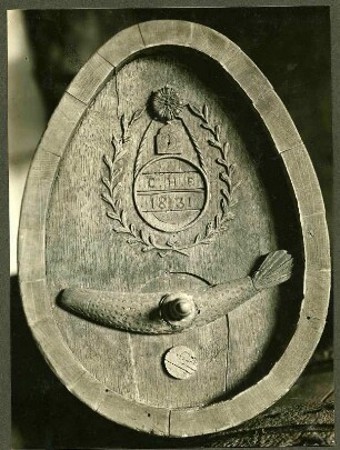 Hist. Museum: Faßboden, 1831