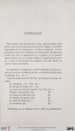 Itinéraire