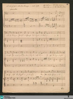 Der Ausfall der Munderkinger im Jahr 1798 - JWK Mus.Ms. 290 l : V, pf; C; StrK WoO 9.03/10